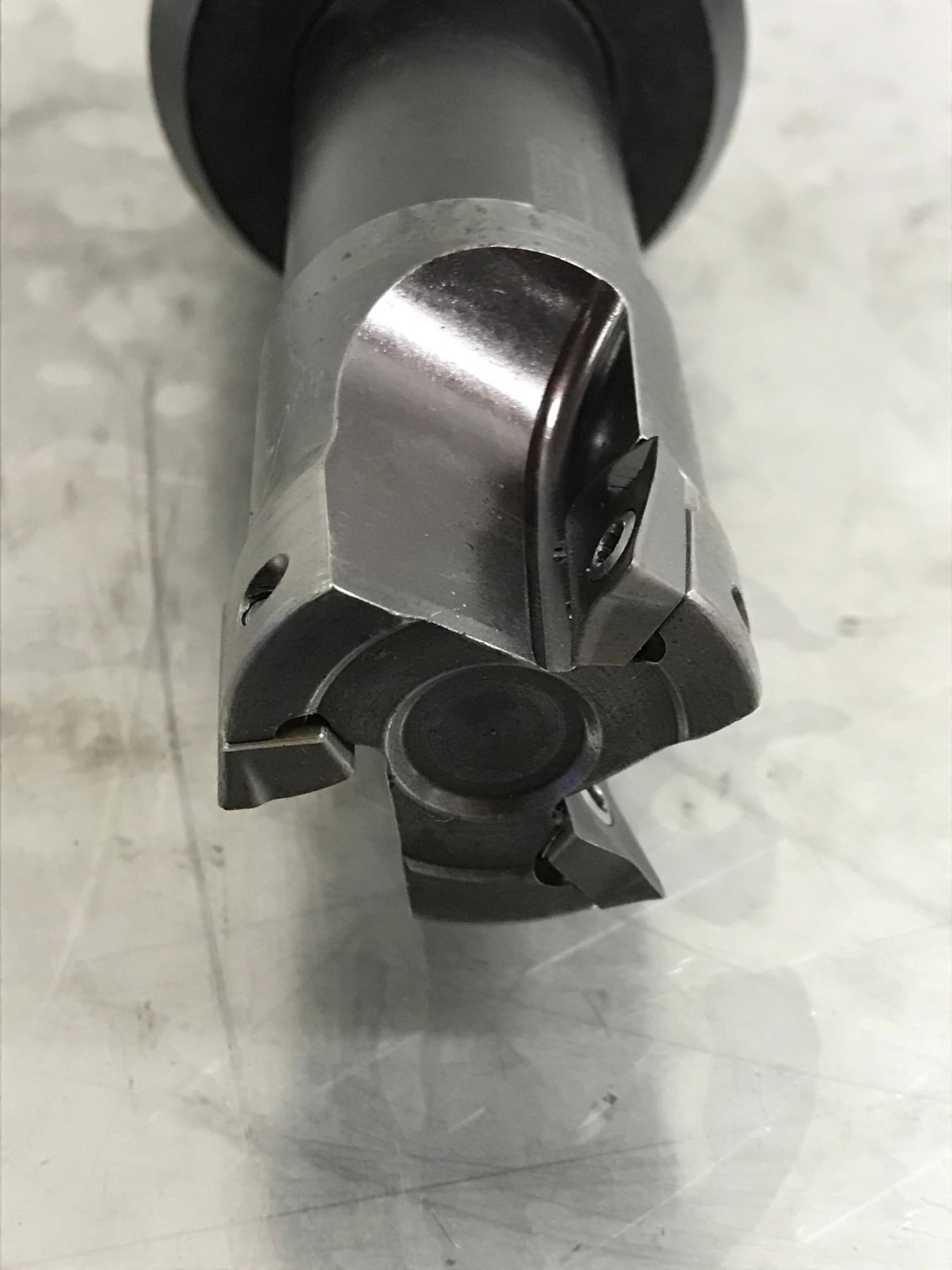 CAT40 EM HOLDER w/ SANDVIK INDEXABLE END MILL - BTM Industrial