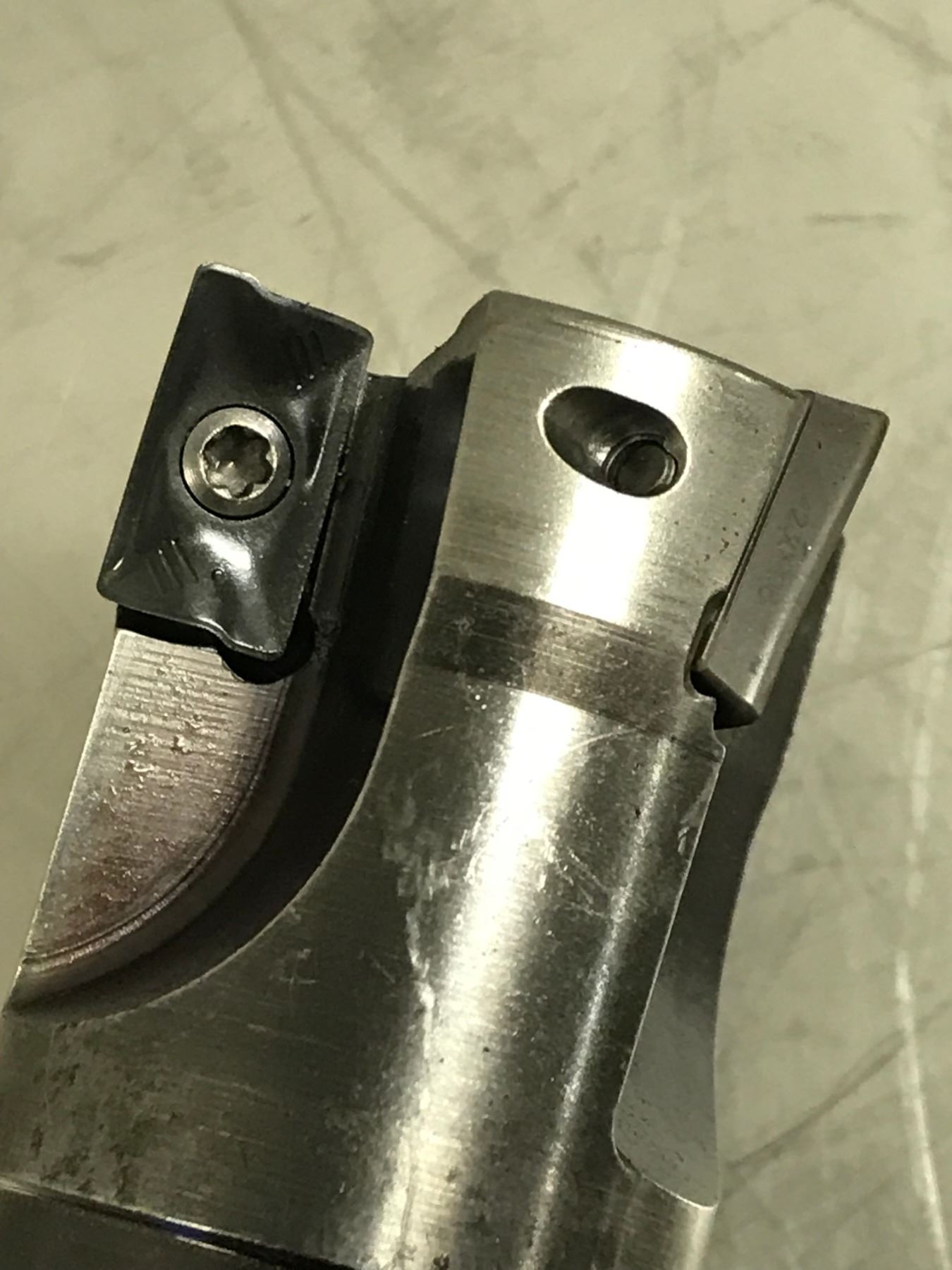 CAT40 EM HOLDER w/ SANDVIK INDEXABLE END MILL - BTM Industrial