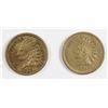 Image 1 : 1862 AND 1859 INDIAN CENTS