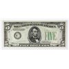 Image 1 : 1934 $5.00 PHILADELPHIA FEDERAL RESERVE NOTE