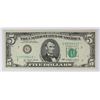 Image 1 : 1977 $5.00 CHICAGO FEDERAL RESERVE "STAR" NOTE