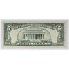 Image 2 : 1977 $5.00 CHICAGO FEDERAL RESERVE "STAR" NOTE