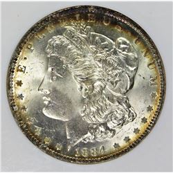 1884-O MORGAN SILVER DOLLAR