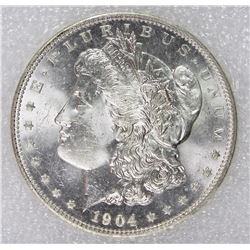 1904-O MORGAN SILVER DOLLAR