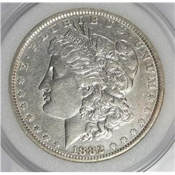 1882-O MORGAN SILVER DOLLAR