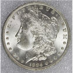 1884-O MORGAN SILVER DOLLAR