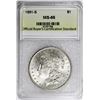 Image 3 : 1891-S MORGAN SILVER DOLLAR