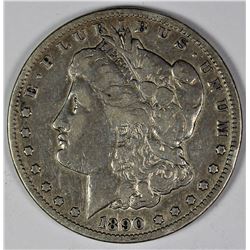 1890-CC MORGAN SILVER DOLLAR