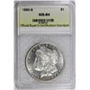 Image 3 : 1890-S MORGAN SILVER DOLLAR
