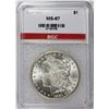 Image 3 : 1881-CC  MORGAN SILVER DOLLAR