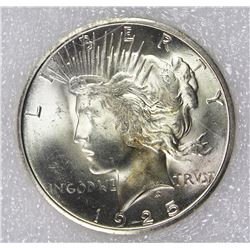 1925-S PEACE SILVER DOLLAR