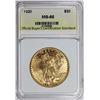 Image 3 : 1920 $20.00 ST. GAUDENS GOLD