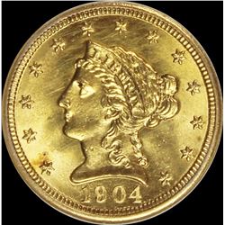 1904 $2.50 GOLD LIBERTY