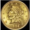 Image 1 : 1904 $2.50 GOLD LIBERTY