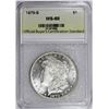 Image 3 : 1879-S MORGAN SILVER DOLLAR