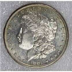1881-S MORGAN SILVER DOLLAR