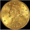 Image 1 : 1901 $10.00 GOLD LIBERTY
