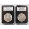Image 2 : 1898 AND 1900 MORGAN SILVER DOLLARS
