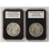 Image 1 : 1901-O AND 1902 MORGAN SILVER DOLLARS