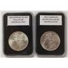 Image 1 : 1902-O AND 1900 MORGAN SILVER DOLLARS