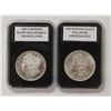 Image 1 : 1880 AND 1880-S MORGAN SILVER DOLLARS