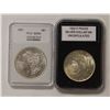 Image 1 : 1921 MORGAN AND 1922 PEACE DOLLARS
