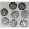 Image 1 : BARBER HALF DOLLAR LOT: