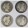 Image 1 : BARBER HALF DOLLAR LOT: