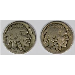 BUFFALO NICKEL LOT: