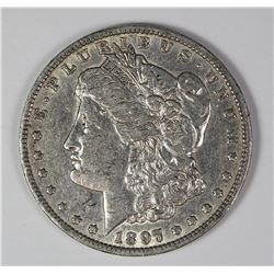 1897-O MORGAN SILVER DOLLAR