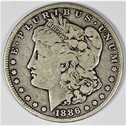 1886-S MORGAN SILVER DOLLAR