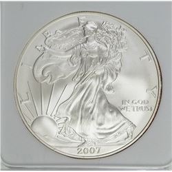 2007-W AMERICAN SILVER EAGLE