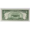 Image 2 : 1934-B $5.00 ST. LOUIS FEDERAL RESERVE NOTE