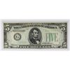Image 1 : 1934 $5.00 CHICAGO FEDERAL RESERVE NOTE