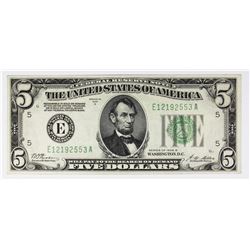 1928-B $5.00 RICHMOND FEDERAL RESERVE NOTE