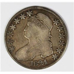 1824 BUST HALF DOLLAR