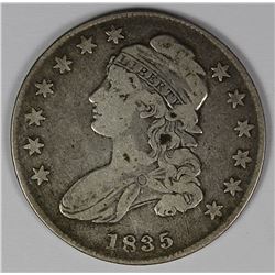 1835 BUST HALF DOLLAR