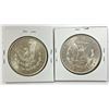 Image 2 : TWO MORGAN SILVER DOLLARS