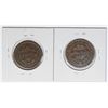 Image 2 : 1837 AND 1850 U.S. LARGE CENTS