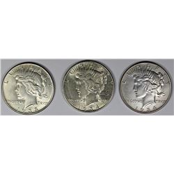 PEACE DOLLAR LOT: