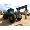 Image 2 : 2013 JOHN DEERE 648H SKIDDER, VIN/SN:649126 - GRAPPLE, DUAL ARCH, WINCH, CAB, A/C, 30.56-32 TIRES, M