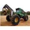 Image 3 : JOHN DEERE 648G SKIDDER, VIN/SN:612191 - GRAPPLE, SINGLE ARCH, WINCH, CAB, A/C, 24.5-32LS-2 TIRES, M
