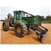 Image 4 : JOHN DEERE 648G SKIDDER, VIN/SN:612191 - GRAPPLE, SINGLE ARCH, WINCH, CAB, A/C, 24.5-32LS-2 TIRES, M