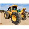 Image 2 : JOHN DEERE 648G GRAPPLE SKIDDER, VIN/SN:556748 - CABLE, WINCH, CAB, 30.5L-32 TIRES