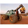 Image 2 : TIMBERJACK 660D SKIDDER, VIN/SN:001257 - GRAPPLE, DUAL ARCH, WINCH, CAB, A/C, 73X44.00-32 TIRES, MET