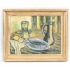Image 2 : Georges Braque French Cubist Oil on Canvas Still