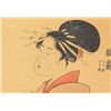 Image 3 : Utamaro 1753-1806 Japanese Woodblock Print Beauty