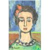 Image 1 : Georges Rouault French Fauvist Oil/Canvas Portrait