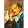 Image 1 : Diego Rivera Mexican Modernist Oil on Canvas