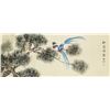Image 1 : Shujuan 20th. C Chinese Watercolor Birds Scroll